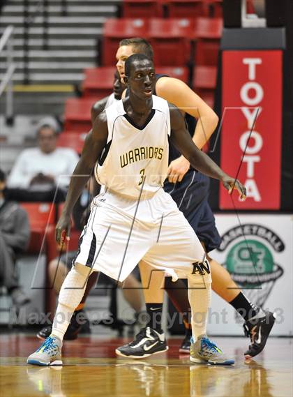 Thumbnail 3 in Army-Navy vs. Mater Dei Catholic (CIF SDS D4 Final) photogallery.