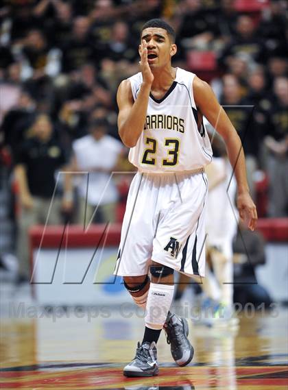 Thumbnail 3 in Army-Navy vs. Mater Dei Catholic (CIF SDS D4 Final) photogallery.