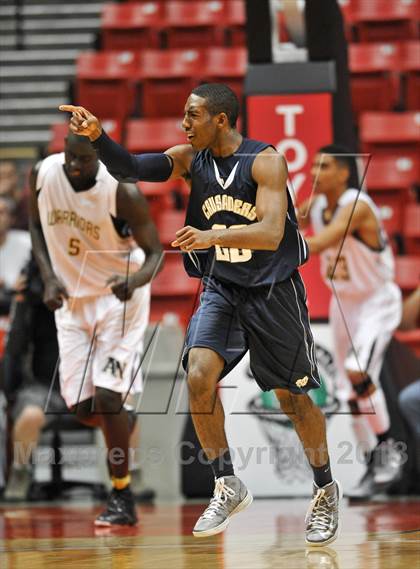 Thumbnail 3 in Army-Navy vs. Mater Dei Catholic (CIF SDS D4 Final) photogallery.