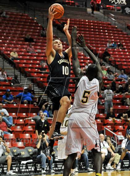 Thumbnail 1 in Army-Navy vs. Mater Dei Catholic (CIF SDS D4 Final) photogallery.
