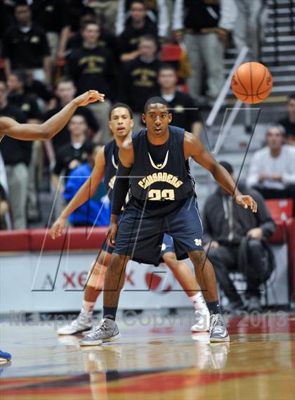 Thumbnail 1 in Army-Navy vs. Mater Dei Catholic (CIF SDS D4 Final) photogallery.