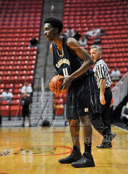 Thumbnail 3 in Army-Navy vs. Mater Dei Catholic (CIF SDS D4 Final) photogallery.