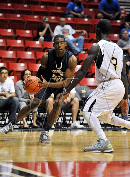 Thumbnail 1 in Army-Navy vs. Mater Dei Catholic (CIF SDS D4 Final) photogallery.
