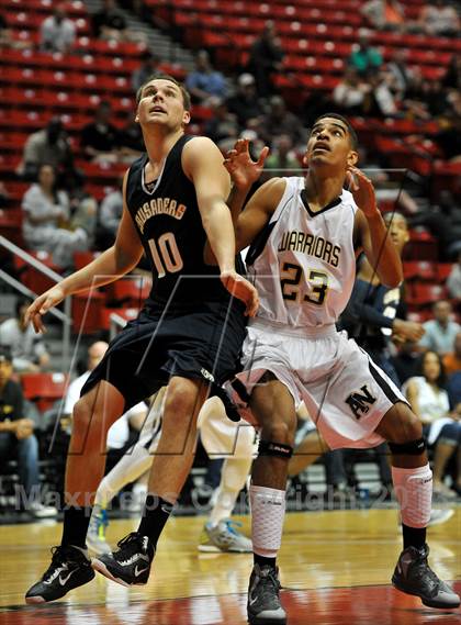 Thumbnail 1 in Army-Navy vs. Mater Dei Catholic (CIF SDS D4 Final) photogallery.