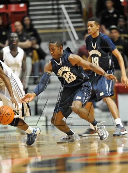 Thumbnail 2 in Army-Navy vs. Mater Dei Catholic (CIF SDS D4 Final) photogallery.