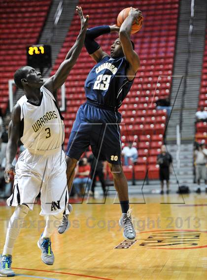 Thumbnail 1 in Army-Navy vs. Mater Dei Catholic (CIF SDS D4 Final) photogallery.