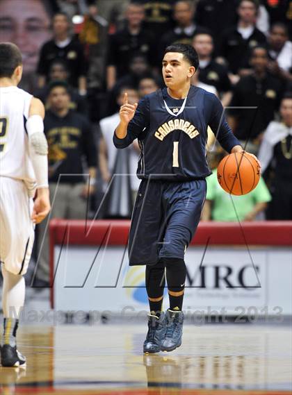 Thumbnail 3 in Army-Navy vs. Mater Dei Catholic (CIF SDS D4 Final) photogallery.