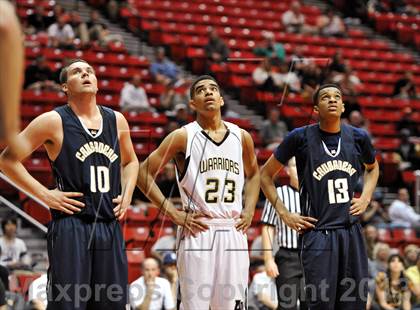 Thumbnail 1 in Army-Navy vs. Mater Dei Catholic (CIF SDS D4 Final) photogallery.