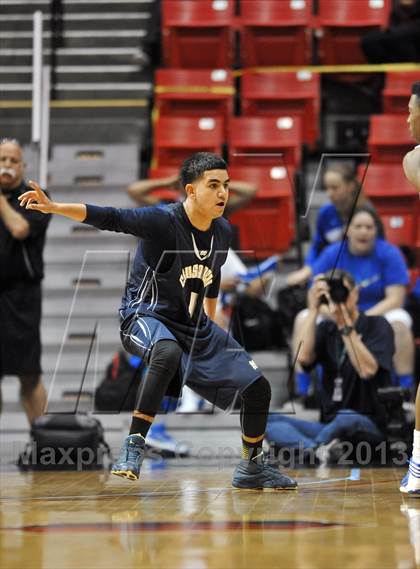 Thumbnail 2 in Army-Navy vs. Mater Dei Catholic (CIF SDS D4 Final) photogallery.