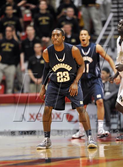 Thumbnail 3 in Army-Navy vs. Mater Dei Catholic (CIF SDS D4 Final) photogallery.