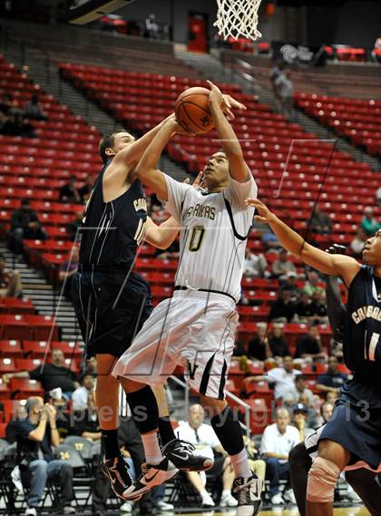 Thumbnail 1 in Army-Navy vs. Mater Dei Catholic (CIF SDS D4 Final) photogallery.