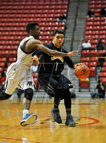 Thumbnail 2 in Army-Navy vs. Mater Dei Catholic (CIF SDS D4 Final) photogallery.