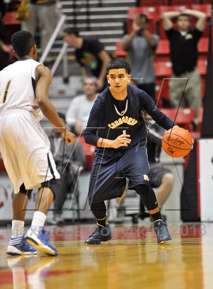 Thumbnail 2 in Army-Navy vs. Mater Dei Catholic (CIF SDS D4 Final) photogallery.
