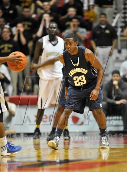 Thumbnail 3 in Army-Navy vs. Mater Dei Catholic (CIF SDS D4 Final) photogallery.