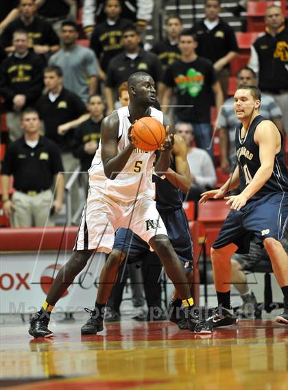 Thumbnail 1 in Army-Navy vs. Mater Dei Catholic (CIF SDS D4 Final) photogallery.