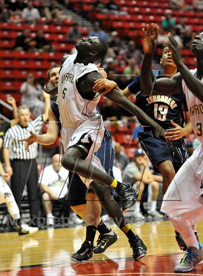 Thumbnail 2 in Army-Navy vs. Mater Dei Catholic (CIF SDS D4 Final) photogallery.