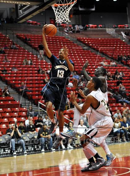 Thumbnail 2 in Army-Navy vs. Mater Dei Catholic (CIF SDS D4 Final) photogallery.