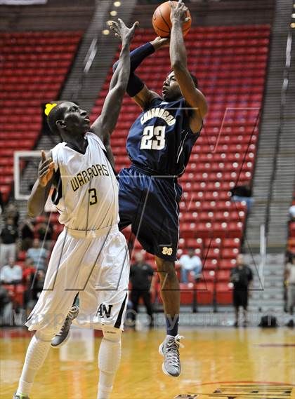 Thumbnail 2 in Army-Navy vs. Mater Dei Catholic (CIF SDS D4 Final) photogallery.