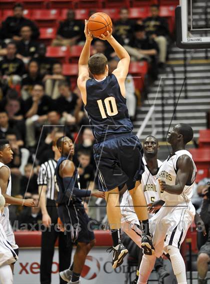 Thumbnail 1 in Army-Navy vs. Mater Dei Catholic (CIF SDS D4 Final) photogallery.