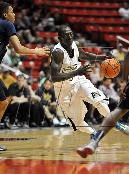 Thumbnail 2 in Army-Navy vs. Mater Dei Catholic (CIF SDS D4 Final) photogallery.