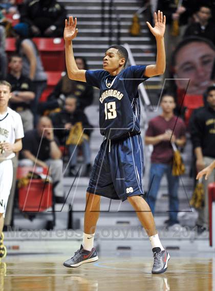 Thumbnail 3 in Army-Navy vs. Mater Dei Catholic (CIF SDS D4 Final) photogallery.