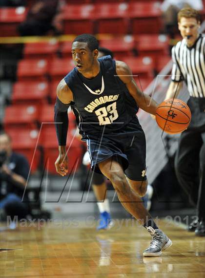 Thumbnail 2 in Army-Navy vs. Mater Dei Catholic (CIF SDS D4 Final) photogallery.