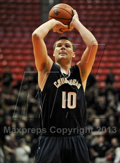 Thumbnail 2 in Army-Navy vs. Mater Dei Catholic (CIF SDS D4 Final) photogallery.