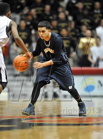 Thumbnail 1 in Army-Navy vs. Mater Dei Catholic (CIF SDS D4 Final) photogallery.
