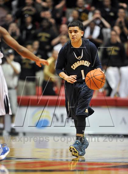 Thumbnail 3 in Army-Navy vs. Mater Dei Catholic (CIF SDS D4 Final) photogallery.