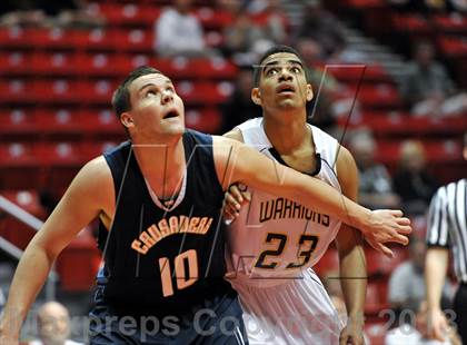 Thumbnail 2 in Army-Navy vs. Mater Dei Catholic (CIF SDS D4 Final) photogallery.