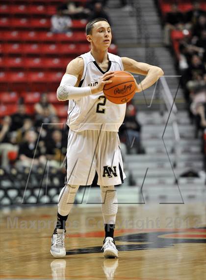 Thumbnail 2 in Army-Navy vs. Mater Dei Catholic (CIF SDS D4 Final) photogallery.