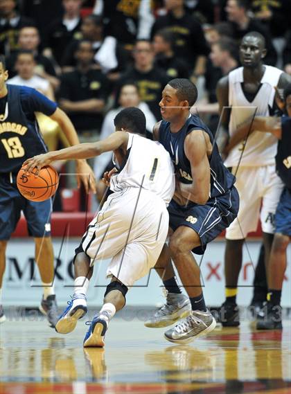 Thumbnail 1 in Army-Navy vs. Mater Dei Catholic (CIF SDS D4 Final) photogallery.