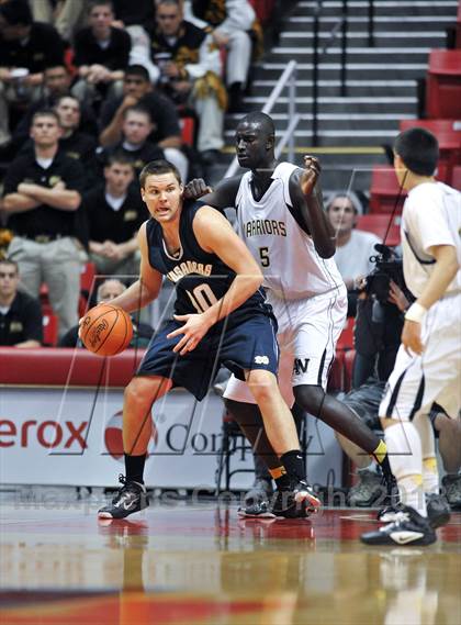 Thumbnail 1 in Army-Navy vs. Mater Dei Catholic (CIF SDS D4 Final) photogallery.