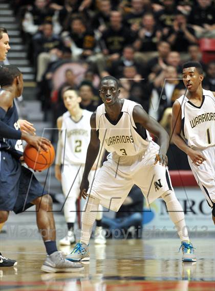 Thumbnail 2 in Army-Navy vs. Mater Dei Catholic (CIF SDS D4 Final) photogallery.