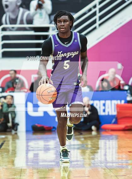 Thumbnail 1 in Gonzaga @ Hudson Catholic (Spalding Hoophall Classic) photogallery.