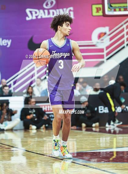 Thumbnail 2 in Gonzaga @ Hudson Catholic (Spalding Hoophall Classic) photogallery.