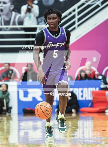 Thumbnail 2 in Gonzaga @ Hudson Catholic (Spalding Hoophall Classic) photogallery.