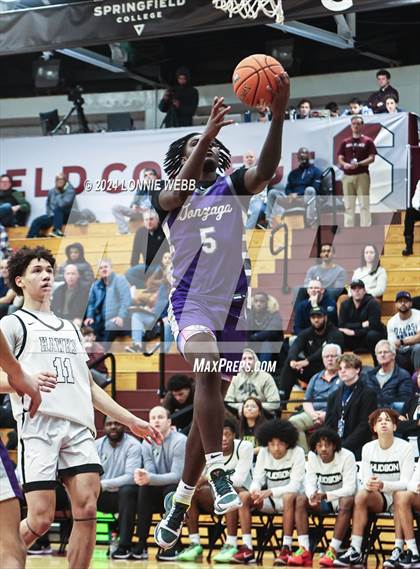 Thumbnail 2 in Gonzaga @ Hudson Catholic (Spalding Hoophall Classic) photogallery.