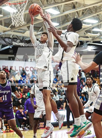 Thumbnail 1 in Gonzaga @ Hudson Catholic (Spalding Hoophall Classic) photogallery.