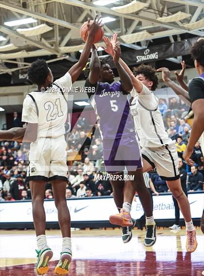 Thumbnail 1 in Gonzaga @ Hudson Catholic (Spalding Hoophall Classic) photogallery.
