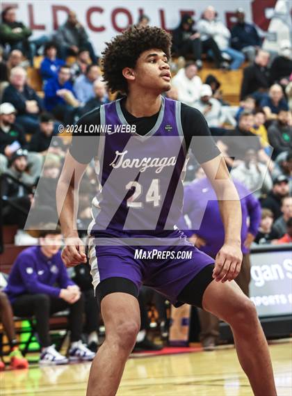 Thumbnail 2 in Gonzaga @ Hudson Catholic (Spalding Hoophall Classic) photogallery.