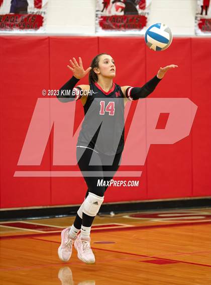 Thumbnail 3 in Regina vs St. Mary's Prep (CHSL Cardinal Quarterfinal) photogallery.