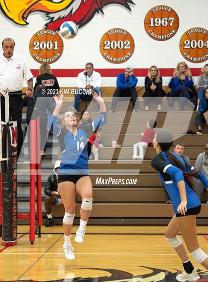 Thumbnail 3 in Regina vs St. Mary's Prep (CHSL Cardinal Quarterfinal) photogallery.