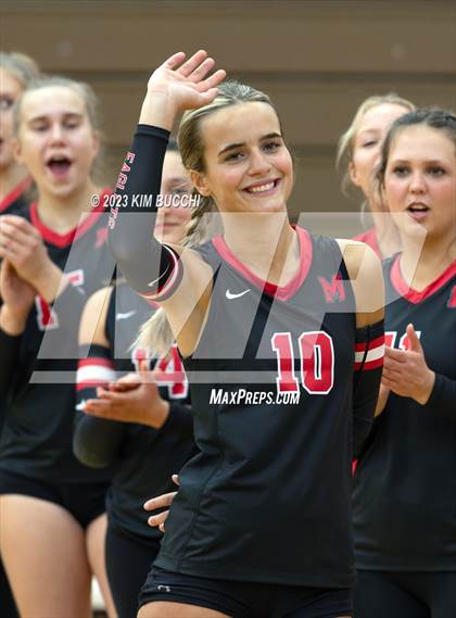 Thumbnail 1 in Regina vs St. Mary's Prep (CHSL Cardinal Quarterfinal) photogallery.