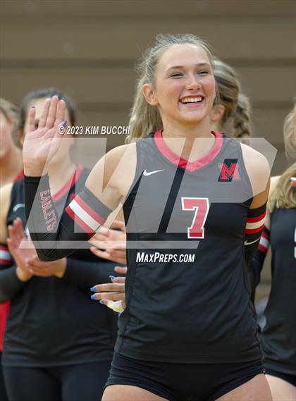 Thumbnail 2 in Regina vs St. Mary's Prep (CHSL Cardinal Quarterfinal) photogallery.