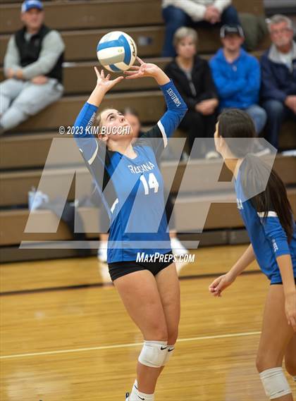 Thumbnail 2 in Regina vs St. Mary's Prep (CHSL Cardinal Quarterfinal) photogallery.