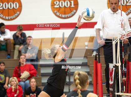 Thumbnail 3 in Regina vs St. Mary's Prep (CHSL Cardinal Quarterfinal) photogallery.