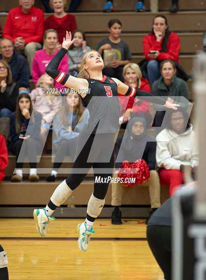 Thumbnail 2 in Regina vs St. Mary's Prep (CHSL Cardinal Quarterfinal) photogallery.