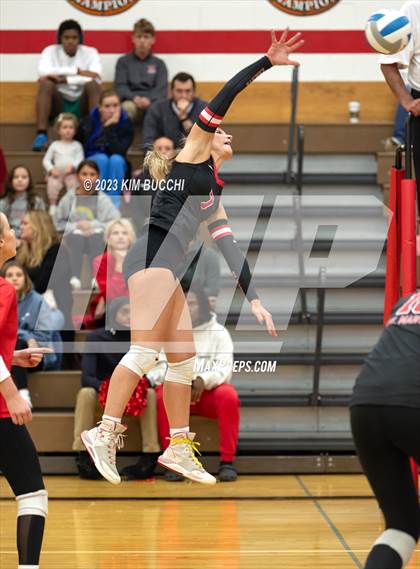 Thumbnail 2 in Regina vs St. Mary's Prep (CHSL Cardinal Quarterfinal) photogallery.