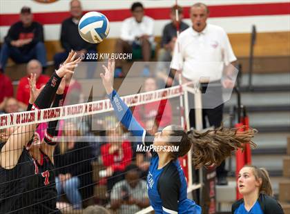 Thumbnail 2 in Regina vs St. Mary's Prep (CHSL Cardinal Quarterfinal) photogallery.